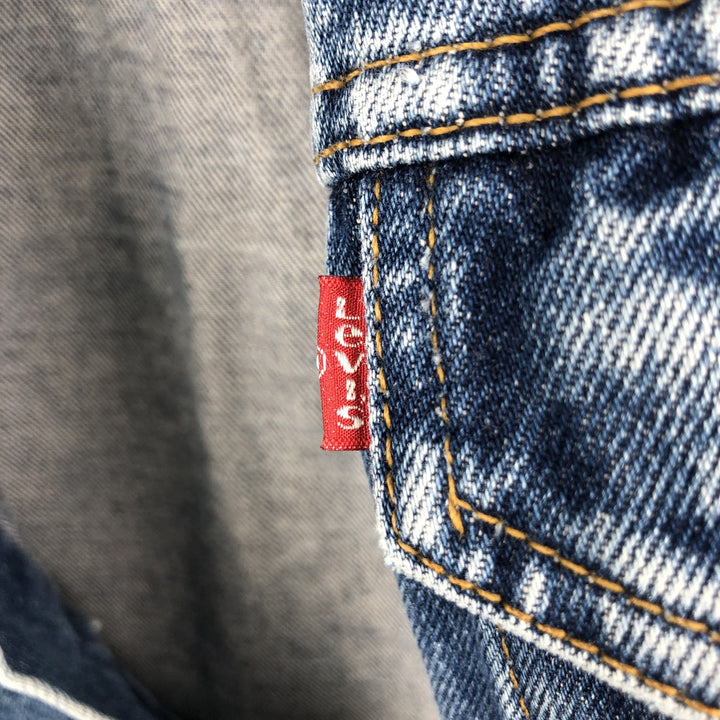 Levi's 70503-02 Denim Jacket, Men's Size Medium cotton blue type Vintage Second Hand