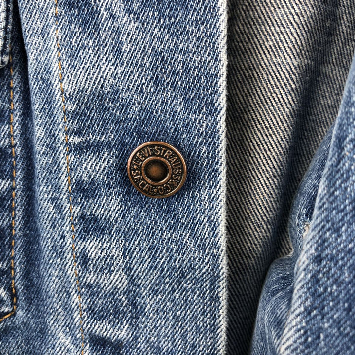 Levi's 70503-02 Denim Jacket, Men's Size Medium cotton blue type Vintage Second Hand