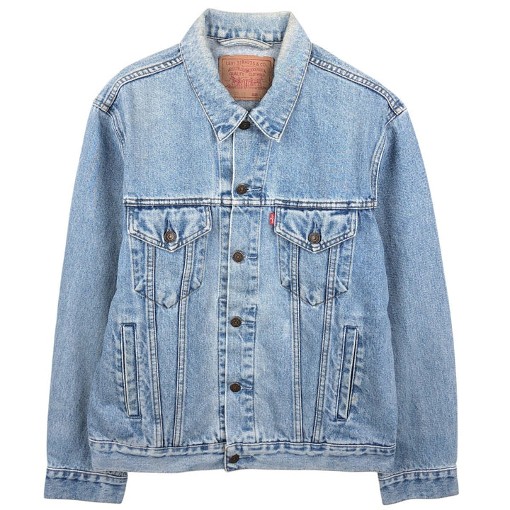 90'S Levi's 70503-02 denim jacket, denim jacket, men's size M, vintage cotton blue type Vintage Second Hand