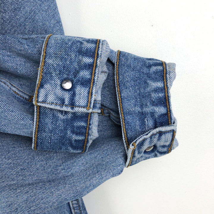 90'S Levi's 70503-02 denim jacket, denim jacket, men's size M, vintage cotton blue type Vintage Second Hand