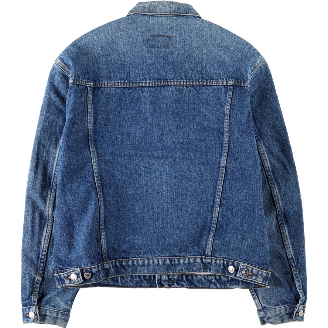 ~90'S Levi's 70502-07 Euro Model Denim Jacket (Men's XL equivalent) Vintage cotton blue type Vintage Second Hand