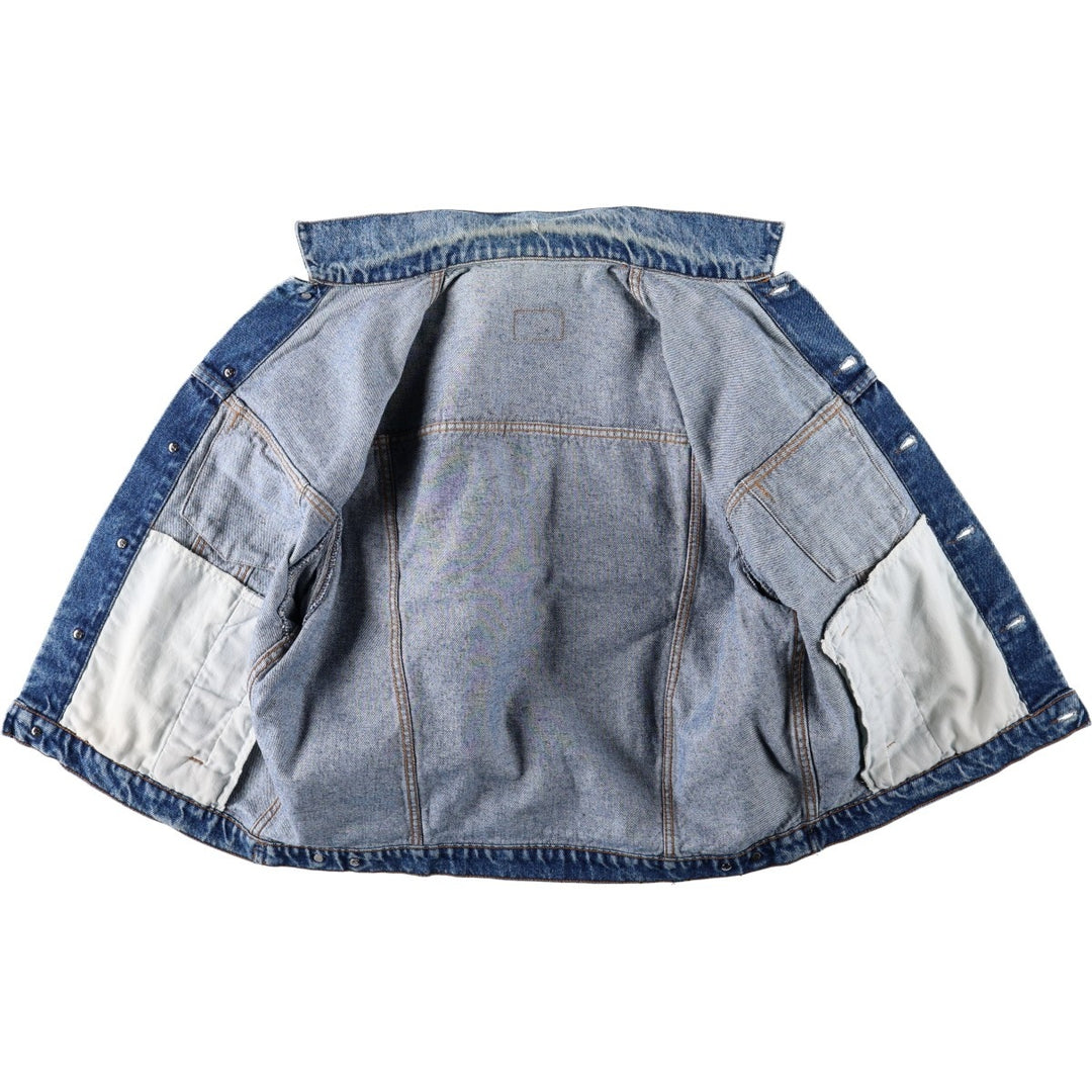 ~90'S Levi's 70502-07 Euro Model Denim Jacket (Men's XL equivalent) Vintage cotton blue type Vintage Second Hand