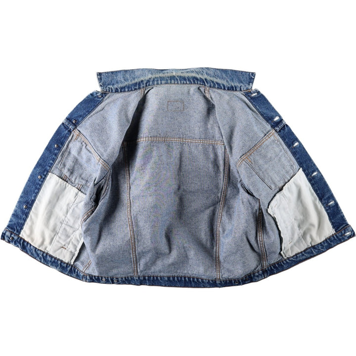 ~90'S Levi's 70502-07 Euro Model Denim Jacket (Men's XL equivalent) Vintage cotton blue type Vintage Second Hand