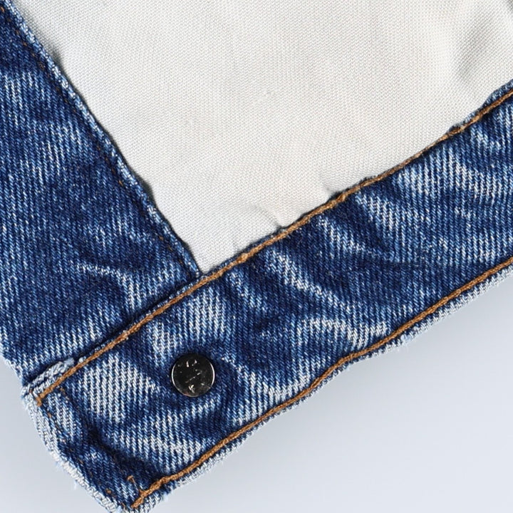 ~90'S Levi's 70502-07 Euro Model Denim Jacket (Men's XL equivalent) Vintage cotton blue type Vintage Second Hand