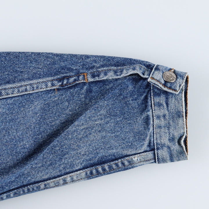 ~90'S Levi's 70502-07 Euro Model Denim Jacket (Men's XL equivalent) Vintage cotton blue type Vintage Second Hand
