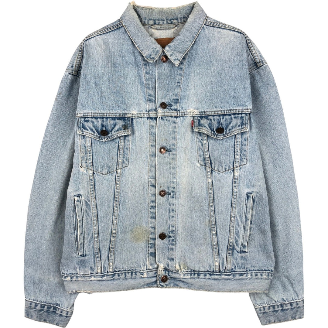 Levi's 70503-02 Denim Jacket (Men's XXL equivalent) unclear blue type Vintage Second Hand