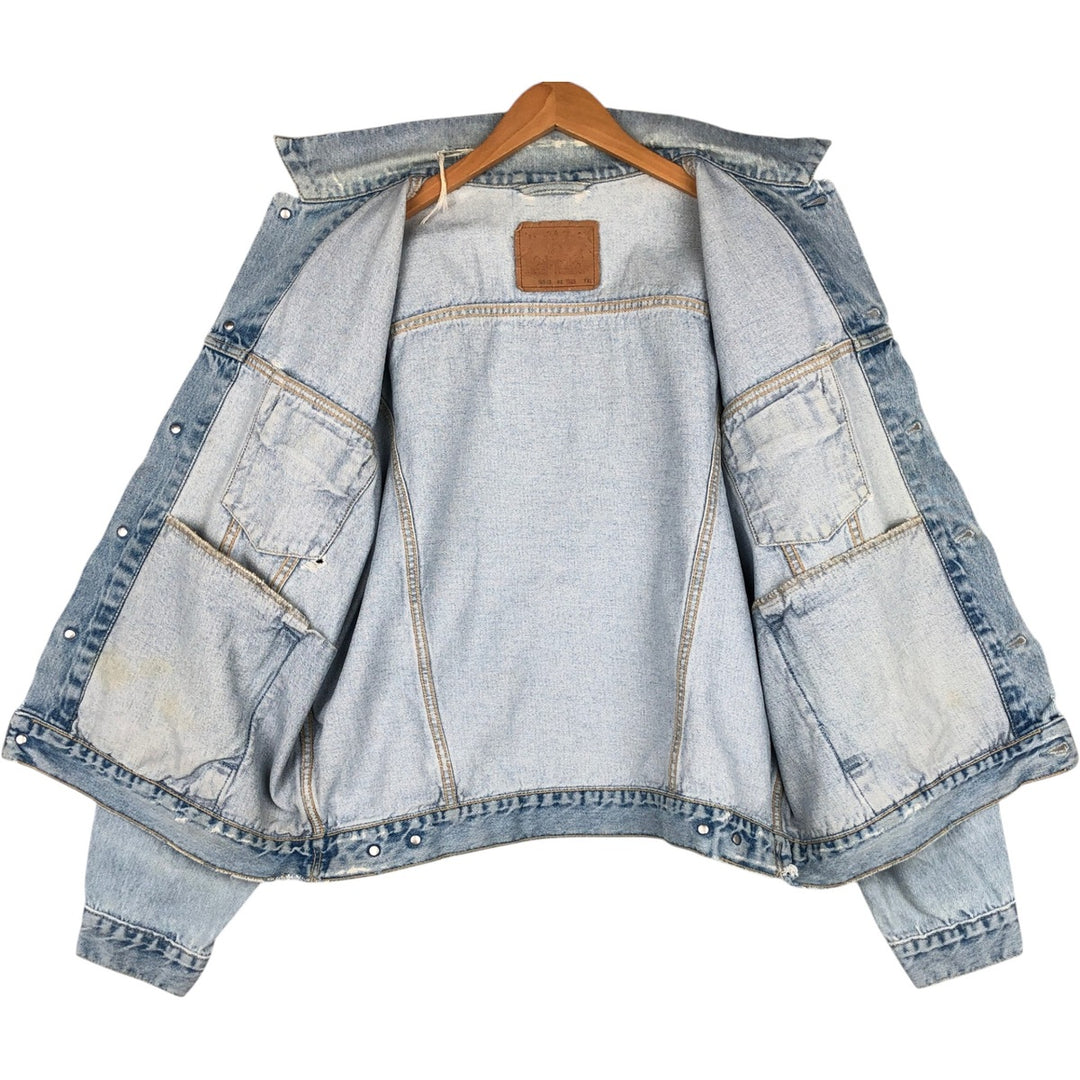 Levi's 70503-02 Denim Jacket (Men's XXL equivalent) unclear blue type Vintage Second Hand
