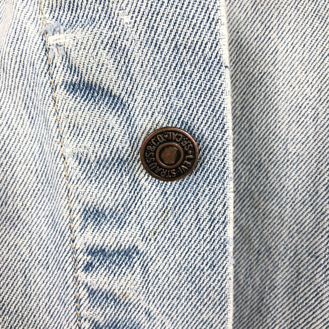 Levi's 70503-02 Denim Jacket (Men's XXL equivalent) unclear blue type Vintage Second Hand