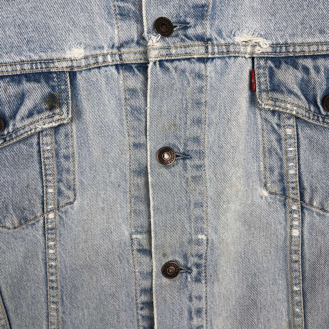 Levi's 70503-02 Denim Jacket (Men's XXL equivalent) unclear blue type Vintage Second Hand