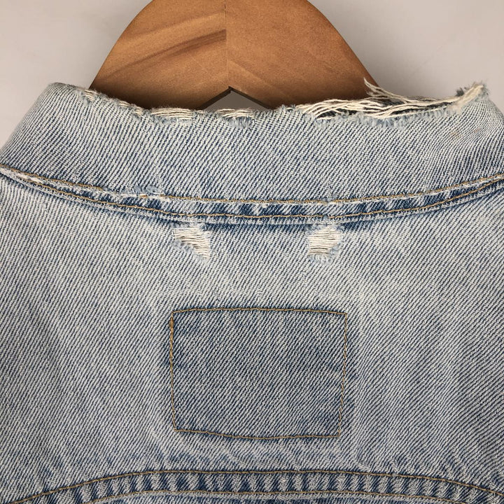Levi's 70503-02 Denim Jacket (Men's XXL equivalent) unclear blue type Vintage Second Hand