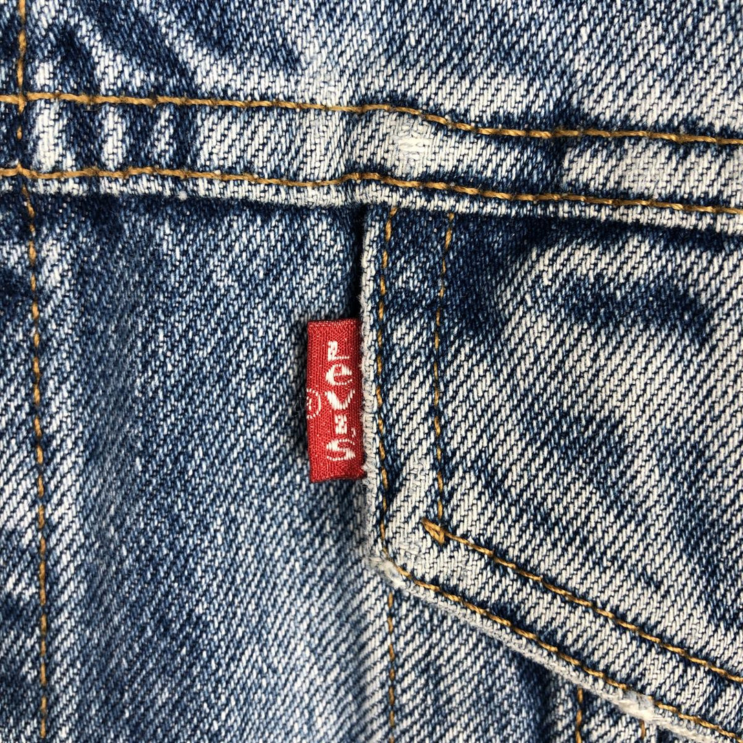 90'S Levi's 70503-0216 Denim Jacket, Men's XXL, Vintage cotton blue type Vintage Second Hand