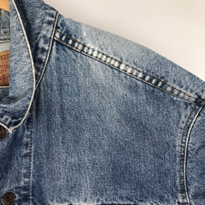 90'S Levi's 70503-0216 Denim Jacket, Men's XXL, Vintage cotton blue type Vintage Second Hand