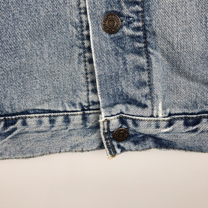 90'S Levi's 70503-0216 Denim Jacket, Men's XXL, Vintage cotton blue type Vintage Second Hand