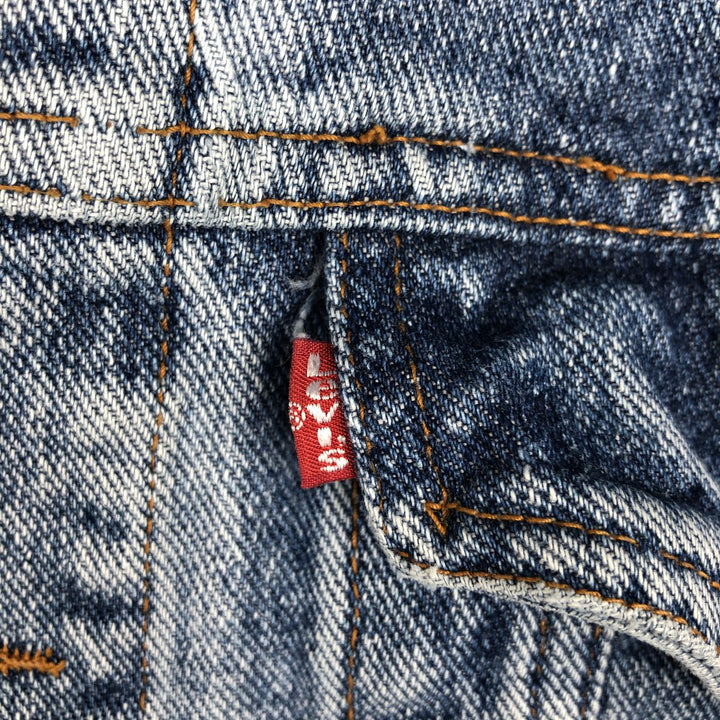 Levi's 70507-4890 Denim Jacket (Men's Size S) cotton blue type Vintage Second Hand