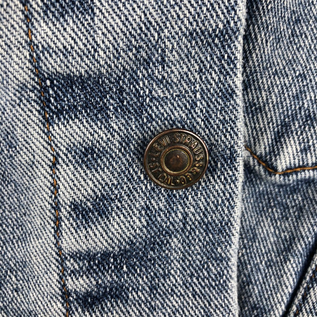 Levi's 70507-4890 Denim Jacket (Men's Size S) cotton blue type Vintage Second Hand
