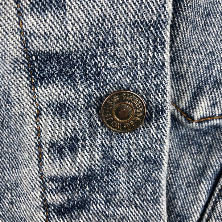 Levi's 70507-4890 Denim Jacket (Men's Size S) cotton blue type Vintage Second Hand