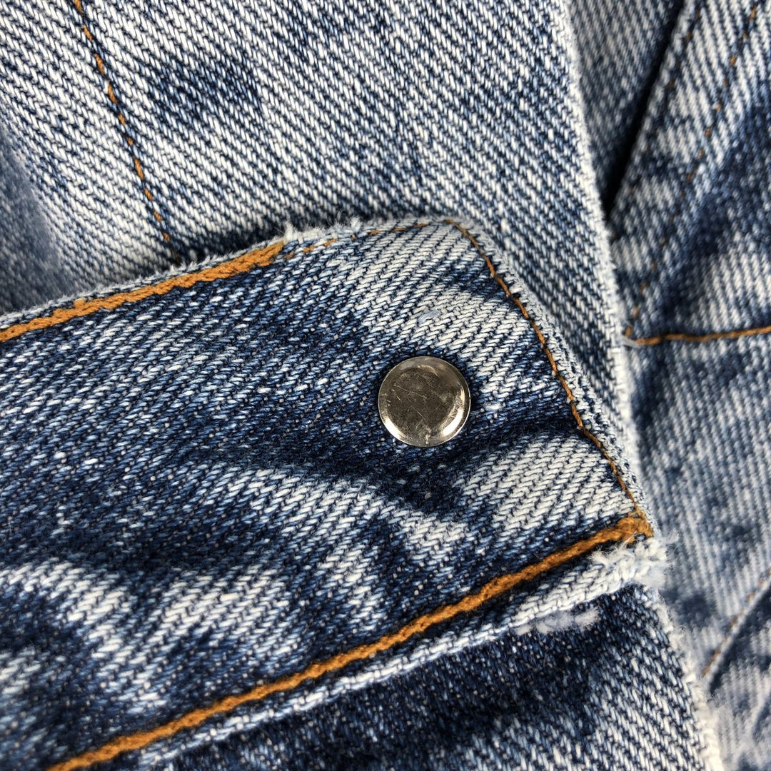 Levi's 70507-4890 Denim Jacket (Men's Size S) cotton blue type Vintage Second Hand