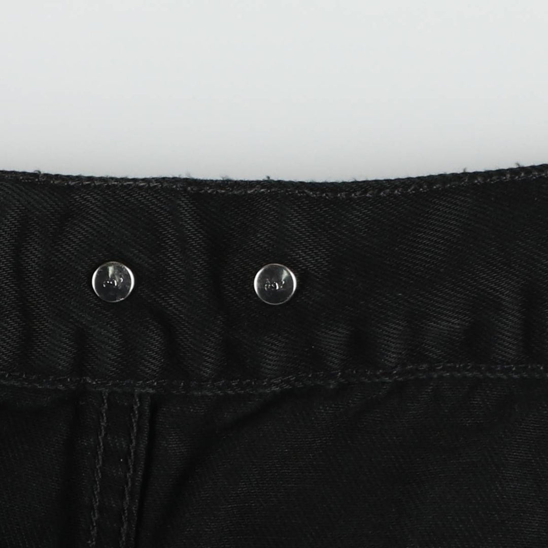 Levi's 72510-0014 Euro Model Black Denim Jacket (Men's Size S) cotton black type Vintage Second Hand