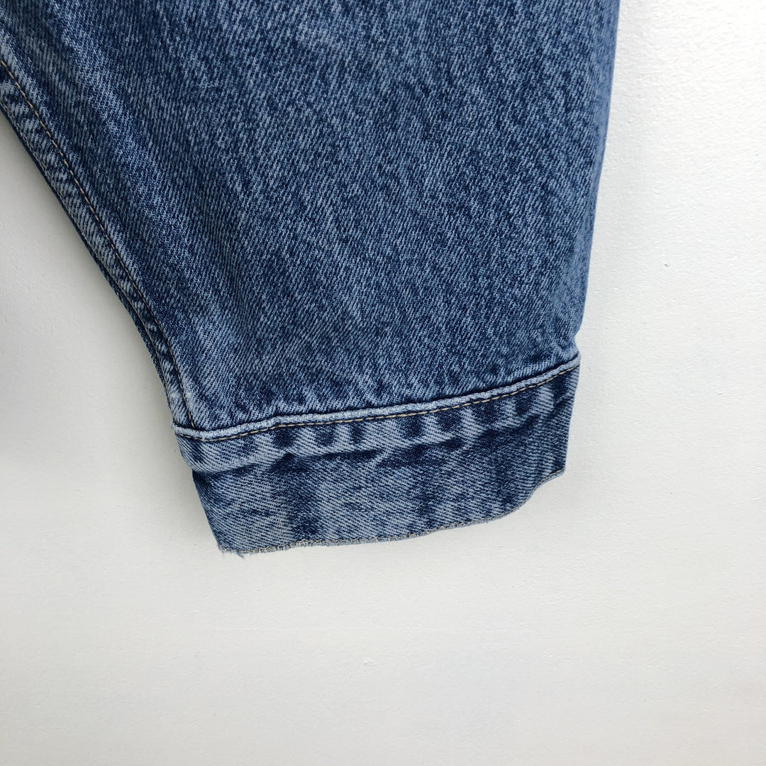 1990'S Levi's 70503-02 Denim Jacket, Men's XXL equivalent, Vintage cotton blue type Vintage Second Hand