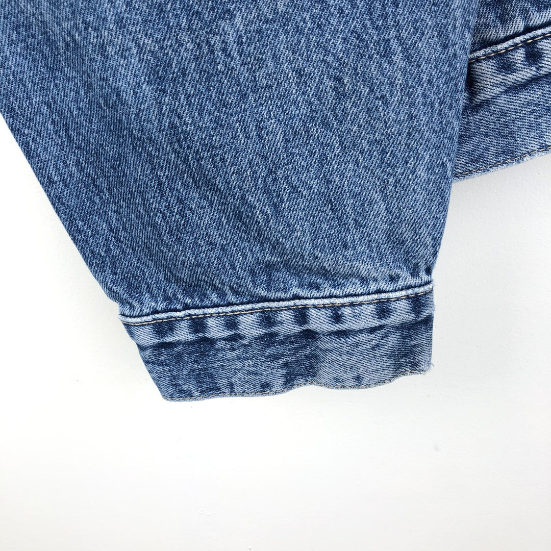 1990'S Levi's 70503-02 Denim Jacket, Men's XXL equivalent, Vintage cotton blue type Vintage Second Hand
