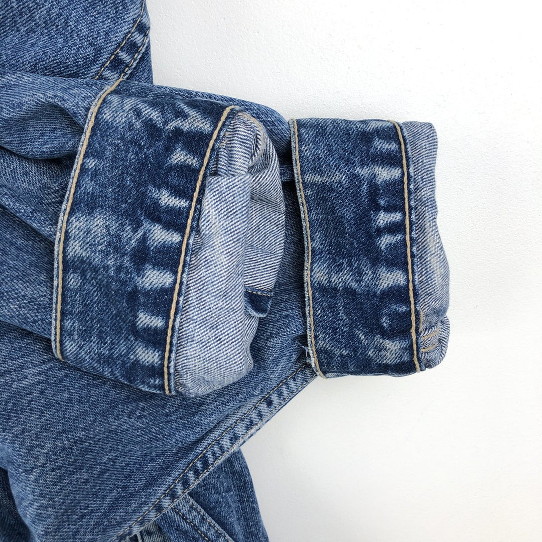 1990'S Levi's 70503-02 Denim Jacket, Men's XXL equivalent, Vintage cotton blue type Vintage Second Hand