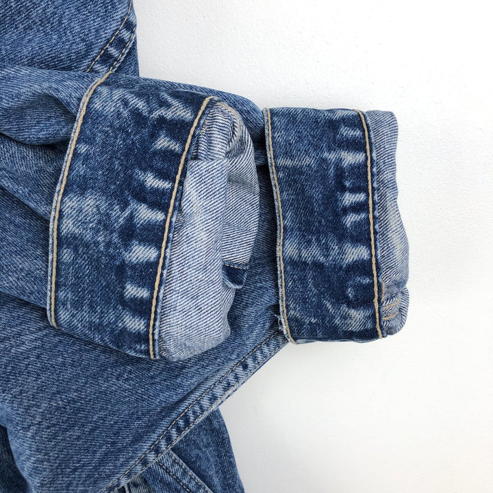 1990'S Levi's 70503-02 Denim Jacket, Men's XXL equivalent, Vintage cotton blue type Vintage Second Hand