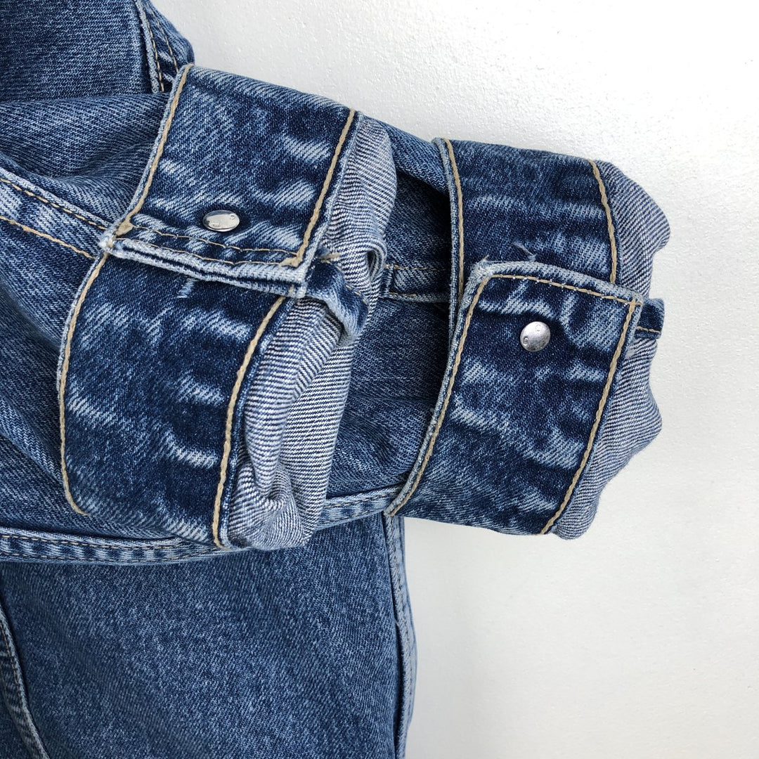 1990'S Levi's 70503-02 Denim Jacket, Men's XXL equivalent, Vintage cotton blue type Vintage Second Hand