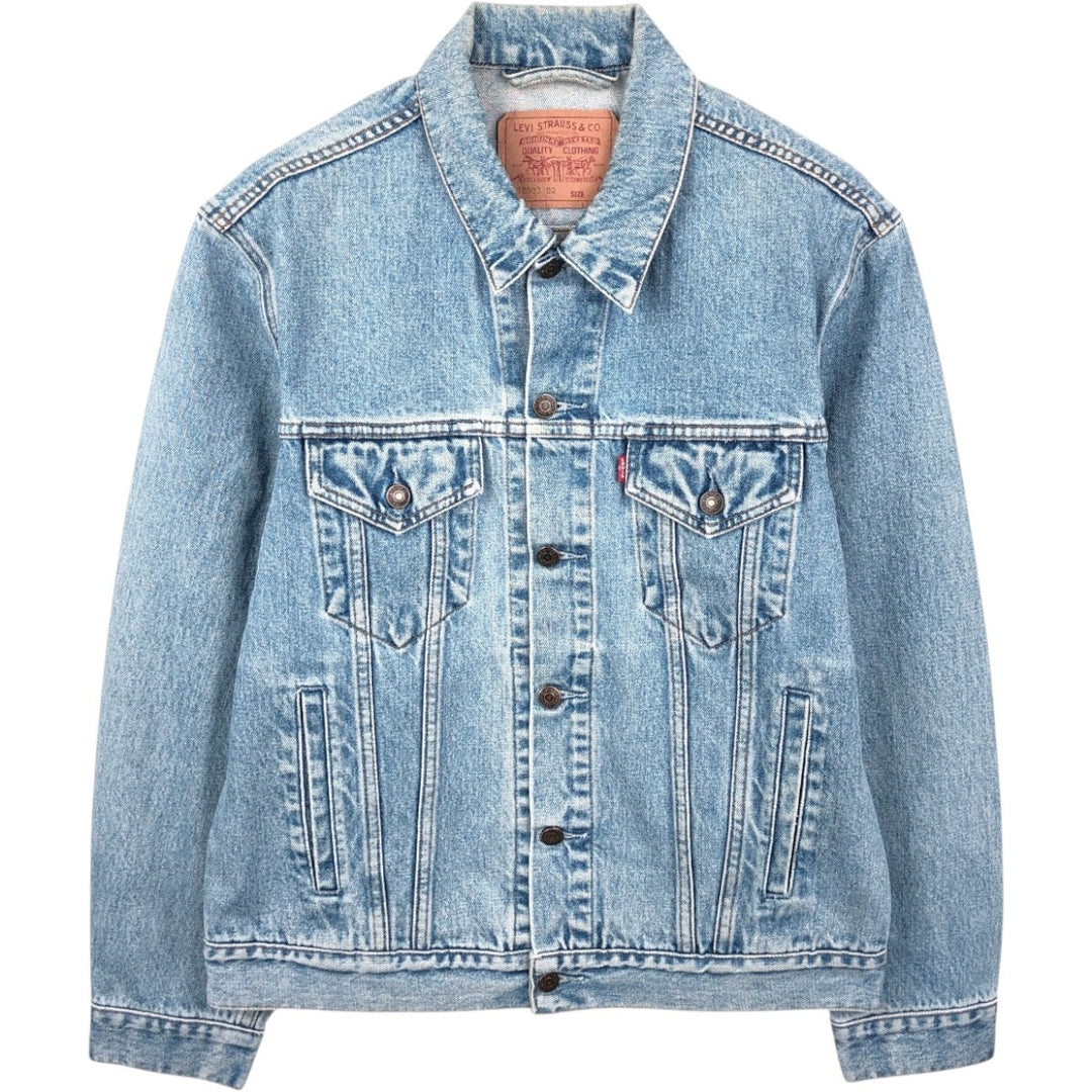 Levi's 70503-02 Denim Jacket, Men's Size Medium cotton blue type Vintage Second Hand