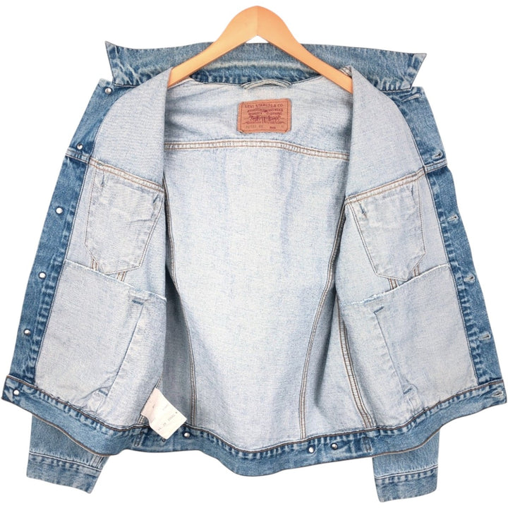 Levi's 70503-02 Denim Jacket, Men's Size Medium cotton blue type Vintage Second Hand
