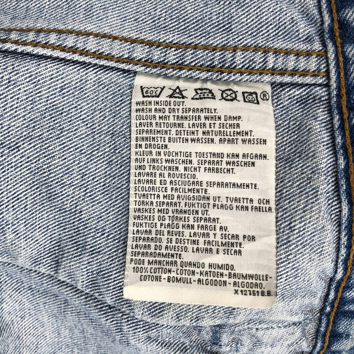Levi's 70503-02 Denim Jacket, Men's Size Medium cotton blue type Vintage Second Hand