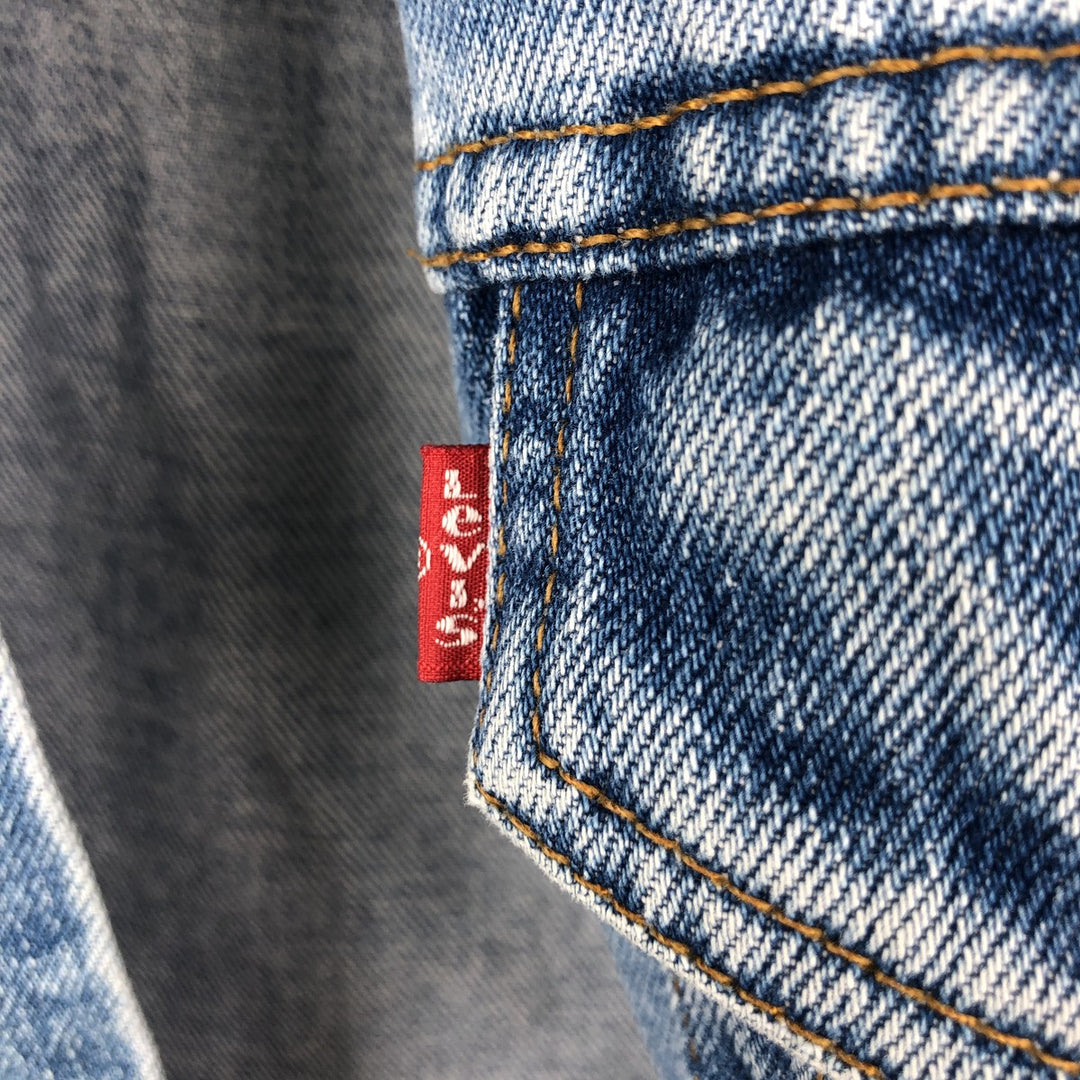 Levi's 70503-02 Denim Jacket, Men's Size Medium cotton blue type Vintage Second Hand
