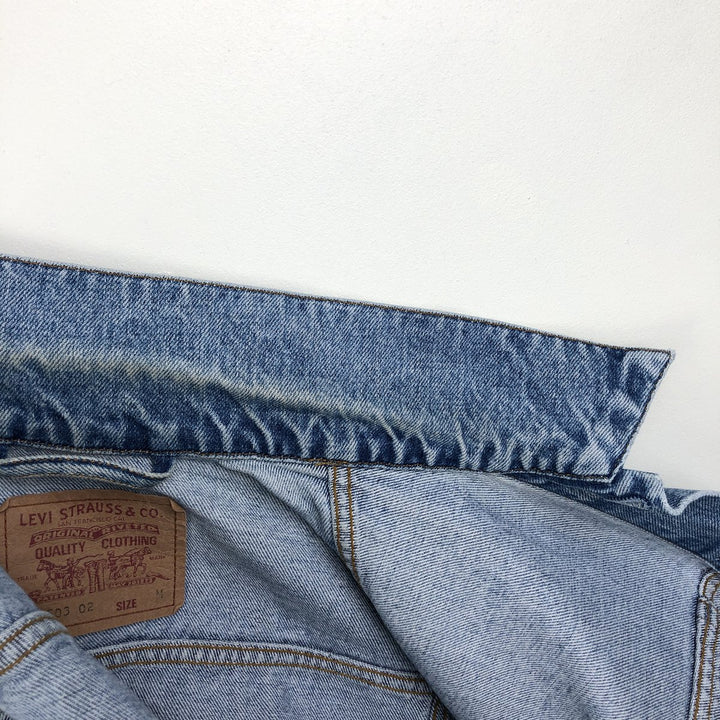 Levi's 70503-02 Denim Jacket, Men's Size Medium cotton blue type Vintage Second Hand