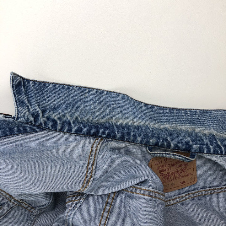 Levi's 70503-02 Denim Jacket, Men's Size Medium cotton blue type Vintage Second Hand