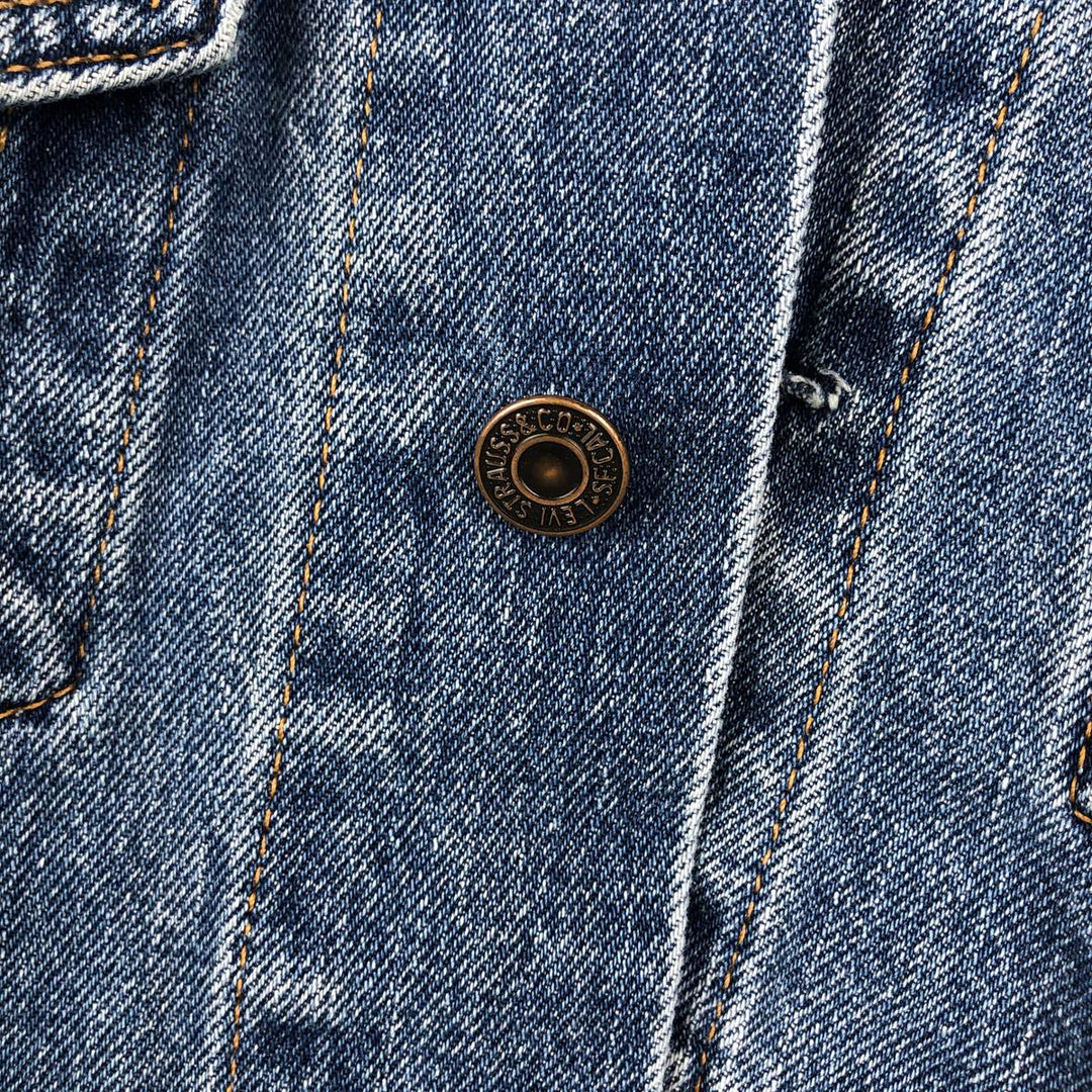 Levi's 70503-04 Denim Jacket (Men's Size M) cotton blue type Vintage Second Hand