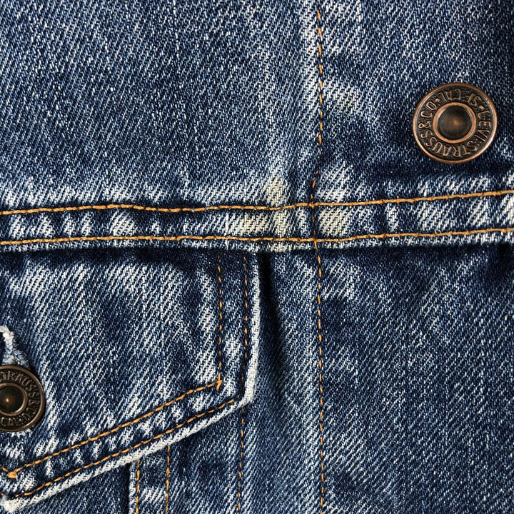 Levi's 70503-04 Denim Jacket (Men's Size M) cotton blue type Vintage Second Hand