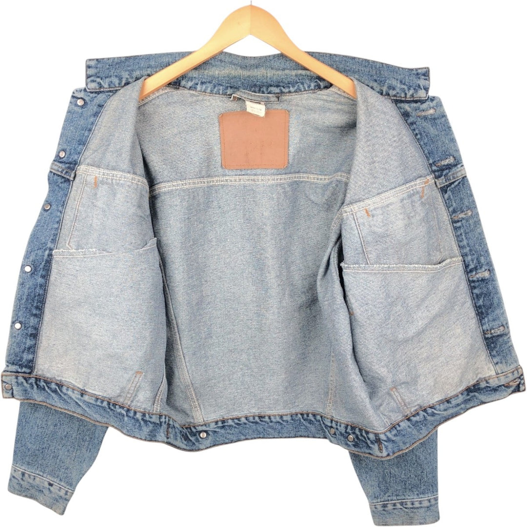 Levi's denim jacket, G-jean, MEDIUM (equivalent to men's M) cotton blue type Vintage Second Hand