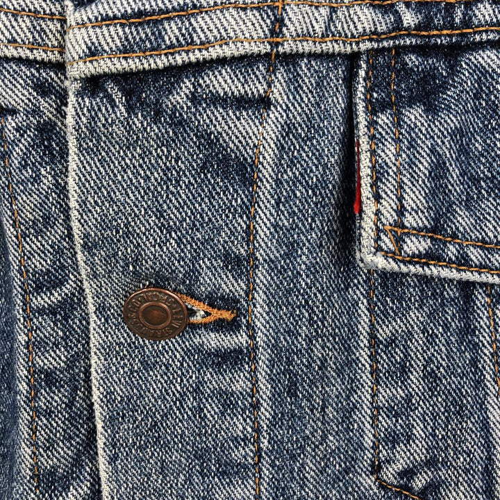 Levi's denim jacket, G-jean, MEDIUM (equivalent to men's M) cotton blue type Vintage Second Hand