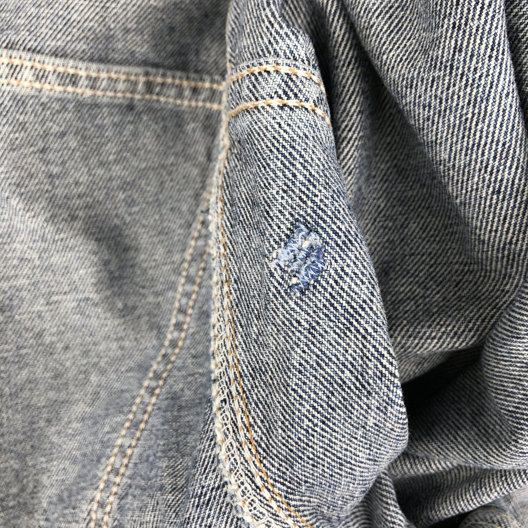 Levi's denim jacket, G-jean, MEDIUM (equivalent to men's M) cotton blue type Vintage Second Hand