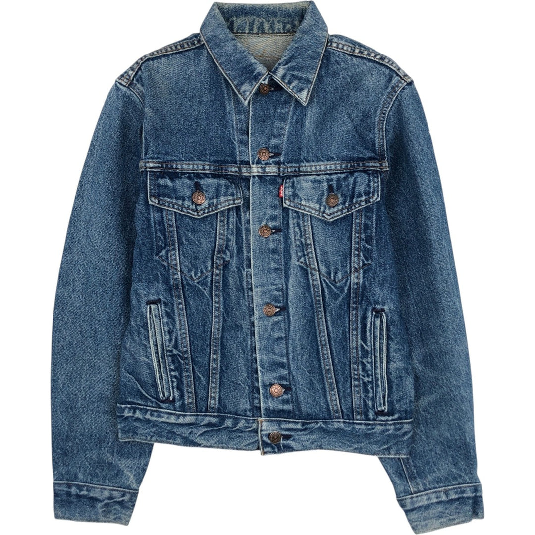 1990'S Levi's 71506-0216 Denim Jacket, Made in USA, Men's Size S (approx.), Vintage cotton blue type Vintage Second Hand