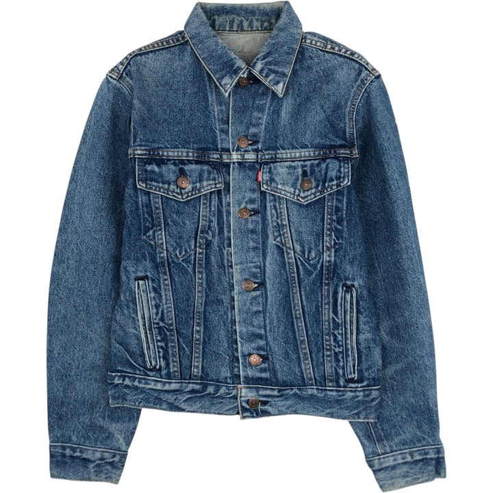 1990'S Levi's 71506-0216 Denim Jacket, Made in USA, Men's Size S (approx.), Vintage cotton blue type Vintage Second Hand