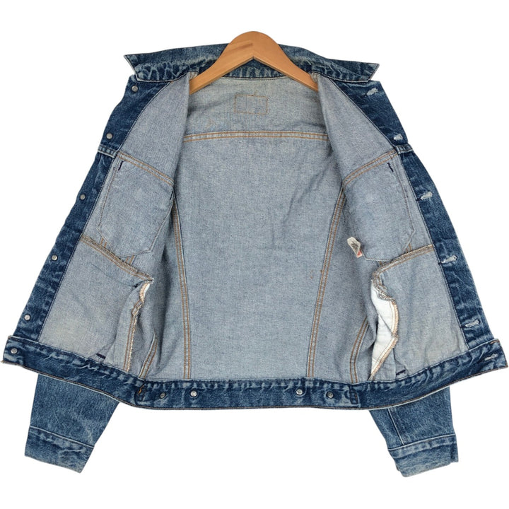 1990'S Levi's 71506-0216 Denim Jacket, Made in USA, Men's Size S (approx.), Vintage cotton blue type Vintage Second Hand