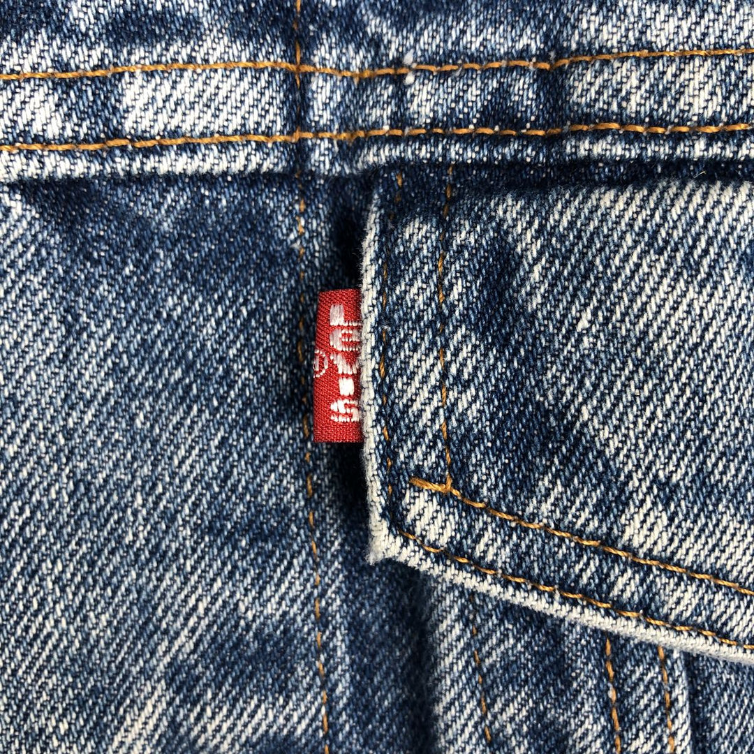 1990'S Levi's 71506-0216 Denim Jacket, Made in USA, Men's Size S (approx.), Vintage cotton blue type Vintage Second Hand