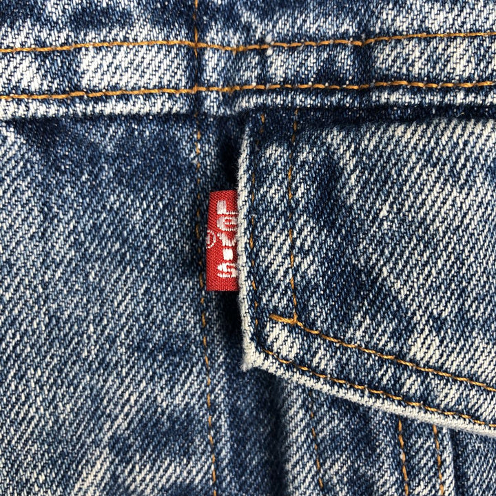 1990'S Levi's 71506-0216 Denim Jacket, Made in USA, Men's Size S (approx.), Vintage cotton blue type Vintage Second Hand