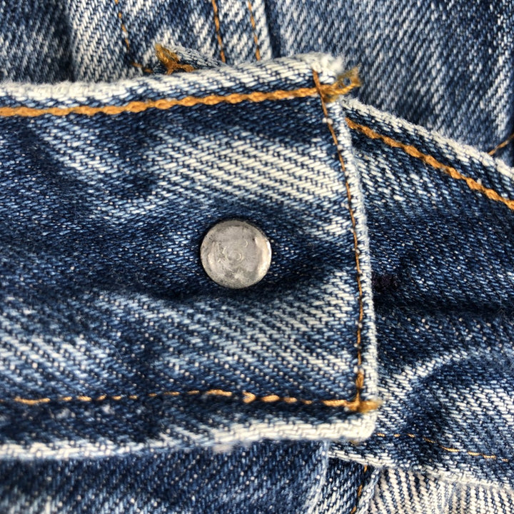 1990'S Levi's 71506-0216 Denim Jacket, Made in USA, Men's Size S (approx.), Vintage cotton blue type Vintage Second Hand