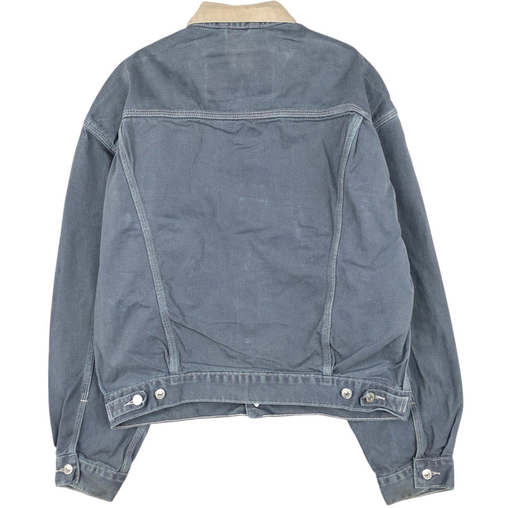1990'S Levi's 71168-7711 Denim Jacket, Men's Size XL (approx.), Vintage cotton gray type Vintage Second Hand