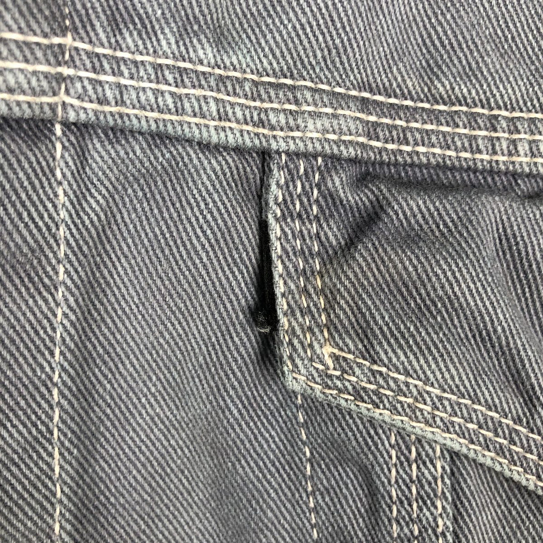 1990'S Levi's 71168-7711 Denim Jacket, Men's Size XL (approx.), Vintage cotton gray type Vintage Second Hand