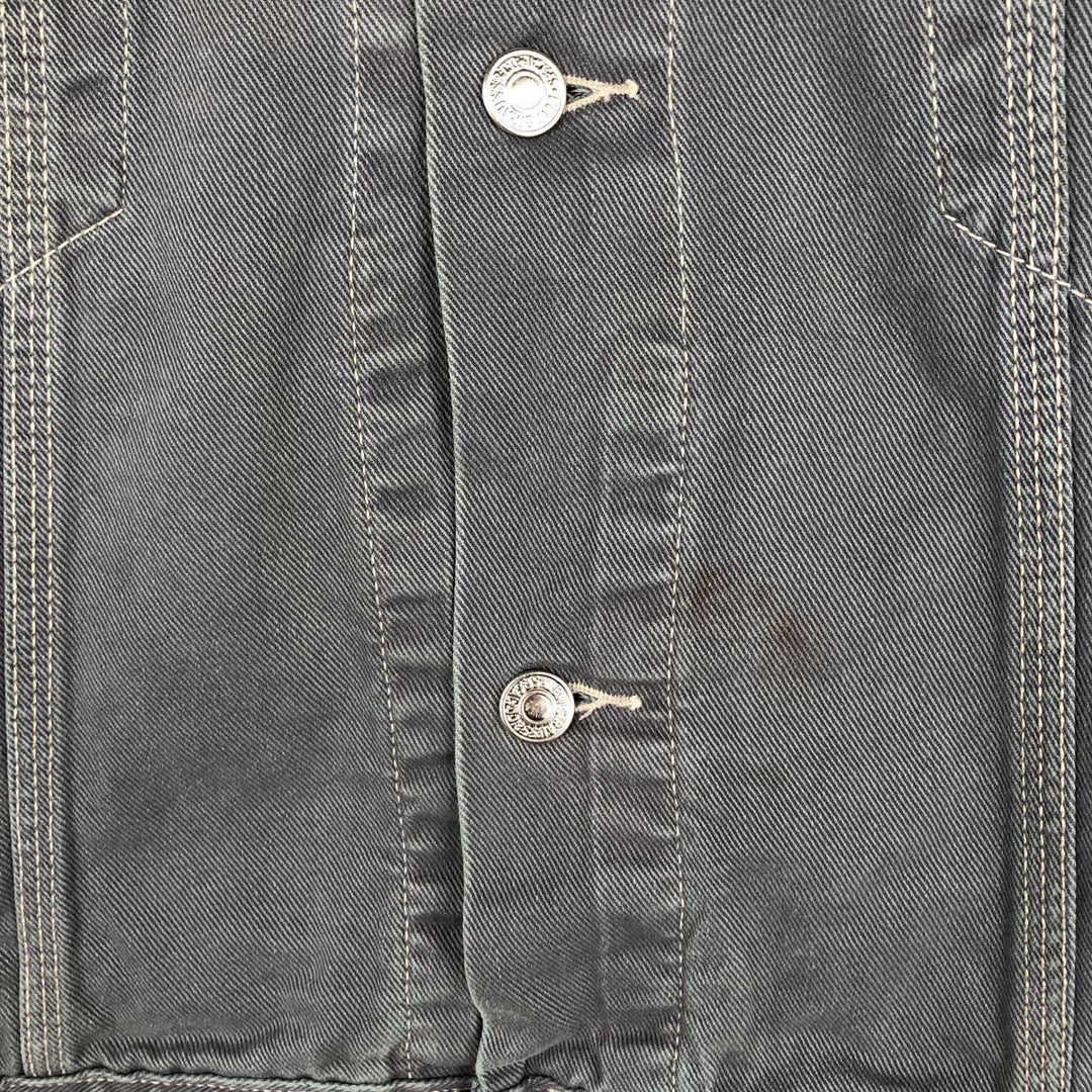 1990'S Levi's 71168-7711 Denim Jacket, Men's Size XL (approx.), Vintage cotton gray type Vintage Second Hand