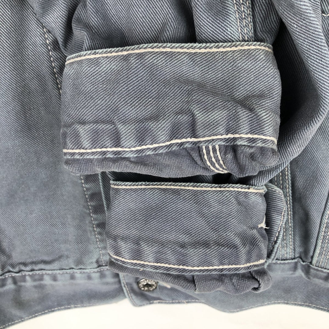 1990'S Levi's 71168-7711 Denim Jacket, Men's Size XL (approx.), Vintage cotton gray type Vintage Second Hand