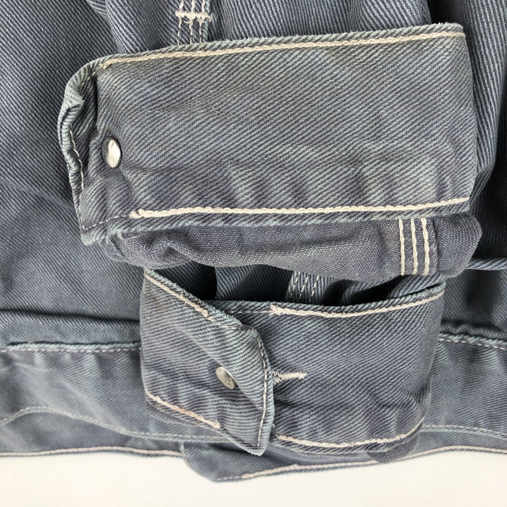 1990'S Levi's 71168-7711 Denim Jacket, Men's Size XL (approx.), Vintage cotton gray type Vintage Second Hand