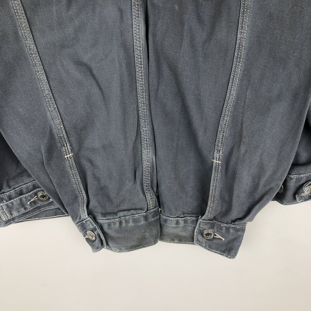 1990'S Levi's 71168-7711 Denim Jacket, Men's Size XL (approx.), Vintage cotton gray type Vintage Second Hand